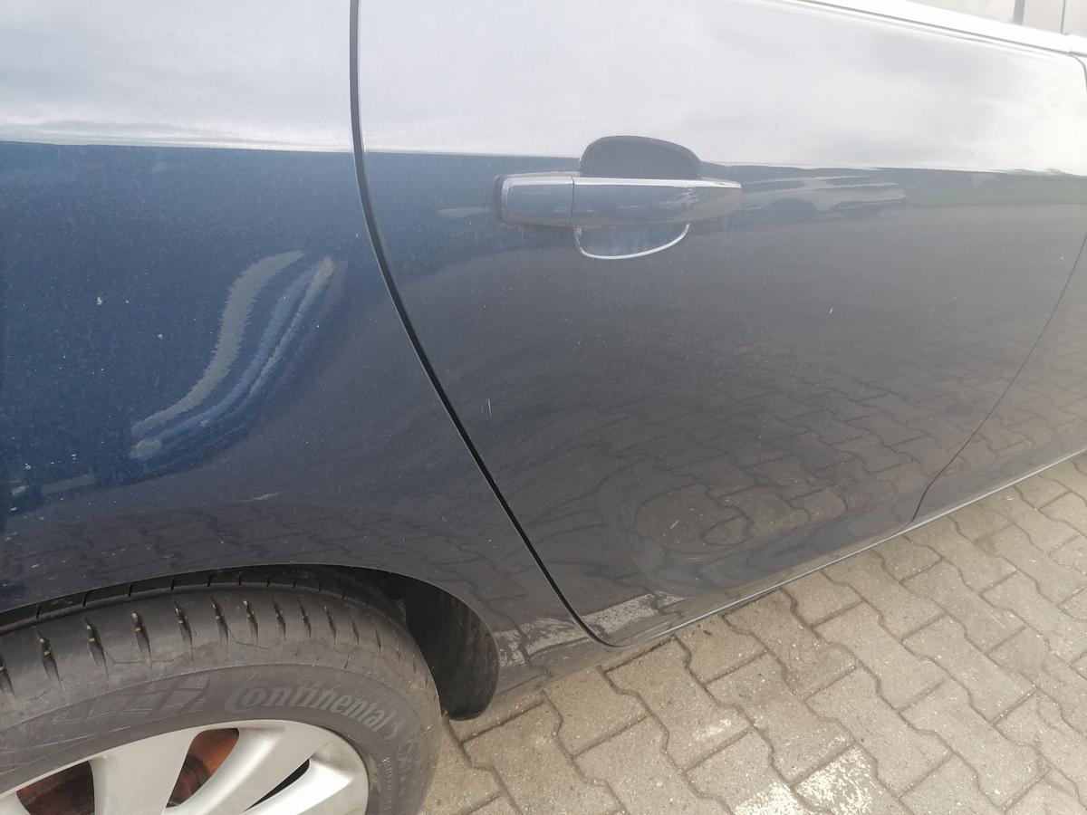 Opel Astra J Sportsturer original T&uuml;r hinten rechts Z22A Ozeanblau Kombi Rohbau Bj.2011